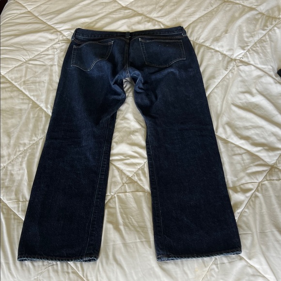 J. Crew 484 Men's Dark Indigo Bootcut Jeans - Picture 3 of 4